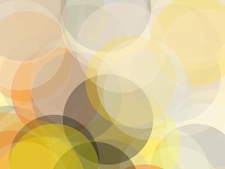 Abstract grey orange yellow circles illustration background