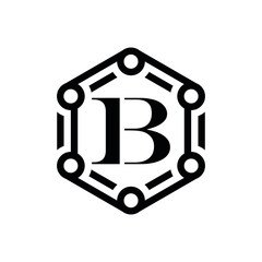 BB B letter logo design vector icone