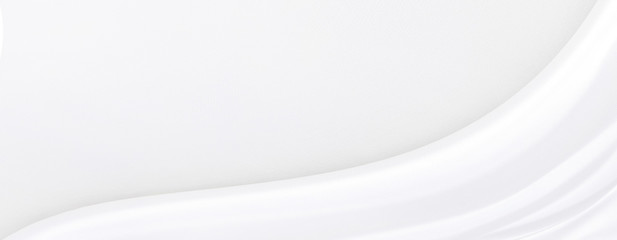 White gray satin texture that is white silver fabric silk panorama background with beautiful soft blur pattern natural.