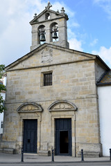 Fototapeta na wymiar chapel of Our Lady of Mercy in the city of Vivero, in the province of Lugo, belonging to the parish of Santiago de Vivero, Galicia. Spain. Europe. September 30, 2019