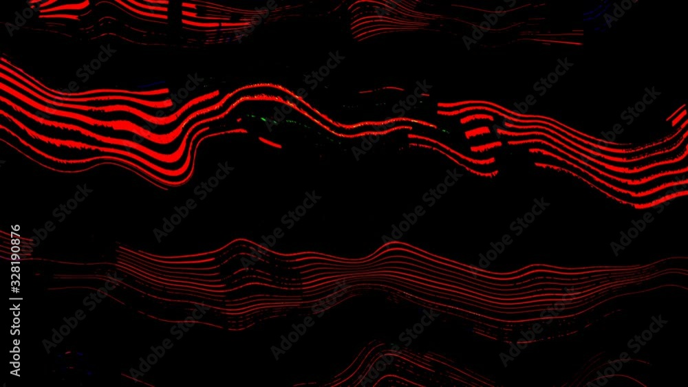 Poster noise waves damage distorted no signal flowing lines abstract background