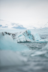 Fototapeta na wymiar iceberg in Iceland