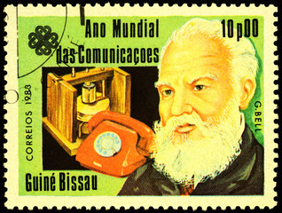 Alexander Bell, American inventor of telephone