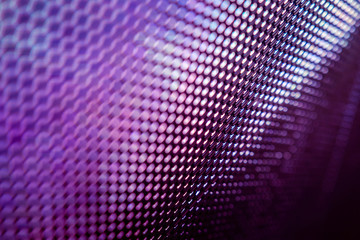 CloseUp LED blurred screen. LED soft focus background. abstract background ideal for design.