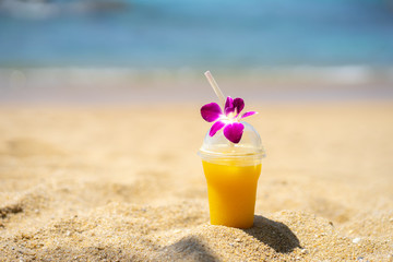 cocktail on the beach