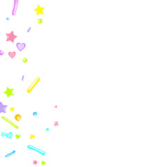 Sprinkles grainy. Cupcake dessert bakery confetti