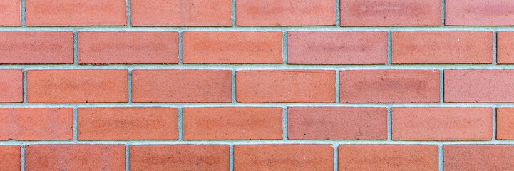 Red brick wall texture pattern background