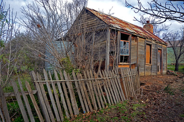 Rustic Australia- derelict house in country Victoria