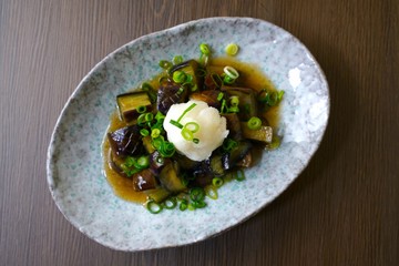 ナスの揚げ浸し