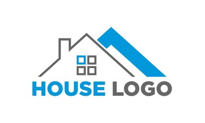 House property simple vector logo design