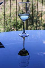 Obraz premium Glass of white wine