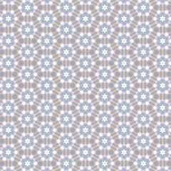 Fototapeta premium decorative geometric floral pattern. Background for printing on paper, wallpaper, covers, textiles, fabrics, for decoration, decoupage, scrapbook and other.