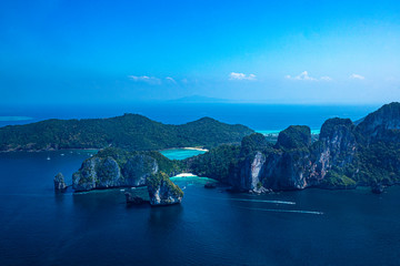 View from above, stunning aerial view of the Ao Nang Tower