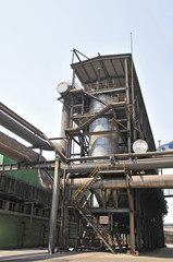 Pipeline valve facilities in steel mills