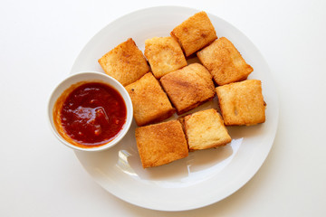 Crispy Chinese Shrimp Toast