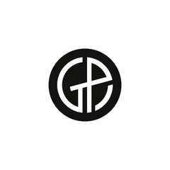 Letter GP logo Template Vector