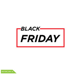 Black friday icon vector ,price tag icon vector logo design