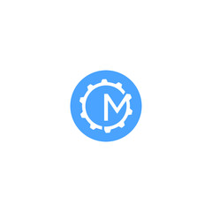 Letter C icon Logo. minimalist Unique modern geometric creative elegant. Vector icon
