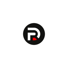 Letter DR, RD logo Template Vector