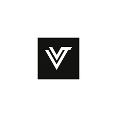 Letter V, VV logo Template Vector