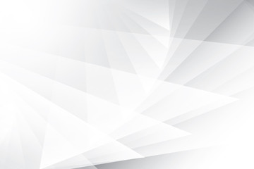 Obraz premium Vector abstract geometric white and gray color background.
