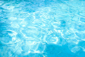 water image of the swimming pool at the resort