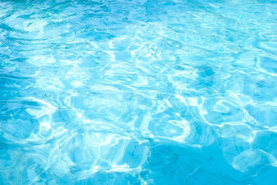 water image of the swimming pool at the resort