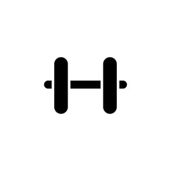 Vector illustration, dumbbell icon design
