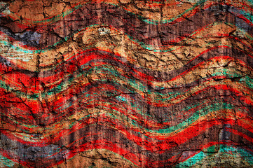 colorful red,blue and black wave  texture  background