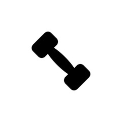 Vector illustration, dumbbell icon design