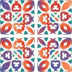 Antique talavera tiles patchwork.