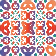 Decorative color ceramic talavera tiles.