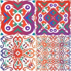 Mexican vintage talavera tiles.