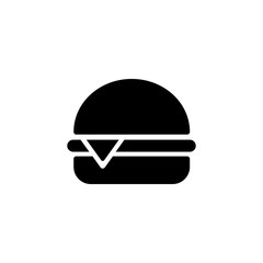Vector illustration, burger icon design