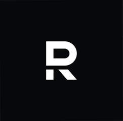Initial based modern and minimal Logo. R RD DR letter trendy fonts monogram icon symbol. Universal professional elegant luxury alphabet vector design