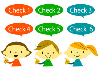 ヨーロッパ風　こどもラベルセット