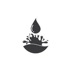 water drop Logo Template vector illustration
