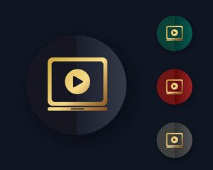 video tutorial icon