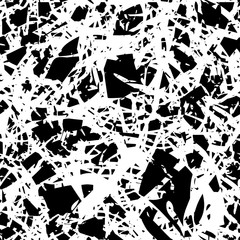 Black and white grunge texture. Abstract ink template