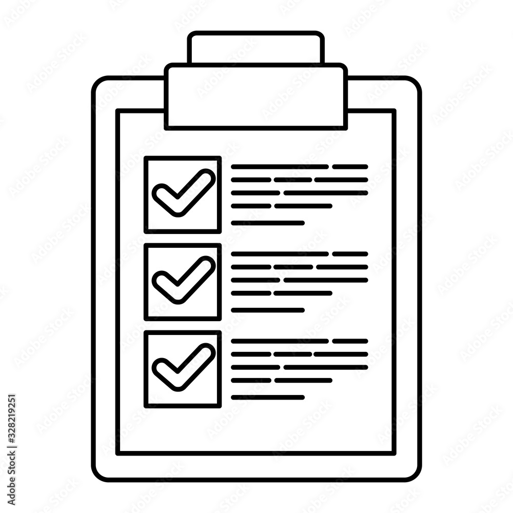 Aufkleber isolated list document vector design
