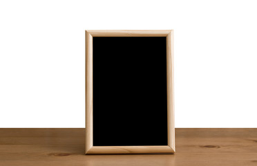 photo frame on table