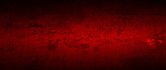 red and black scratch metal background and texture.