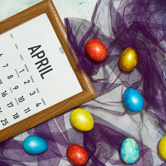 April 2020 monthly calendar