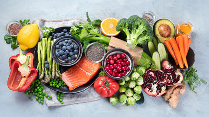 Healthy food selection