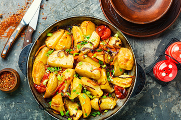 Delicious baked potato