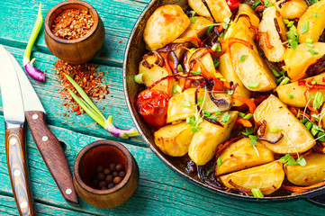 Delicious baked potato