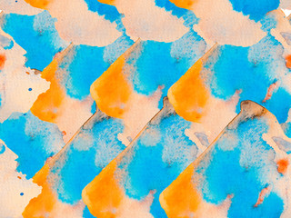 Watercolor Seamless Pattern.