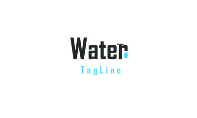 Water concept | Typography logo, Water logo, Creative words