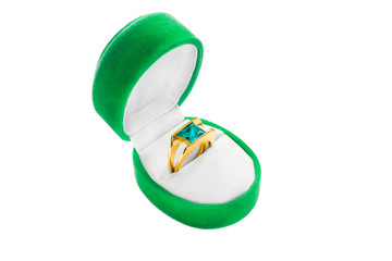 Ring in a box isolated
