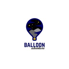 Balloon Adventure Logo Template for your company